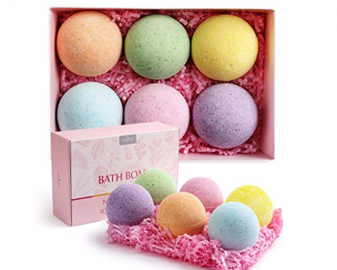Anjou Bath Bombs Gift Set – Set of 6 – Just $8.99!
