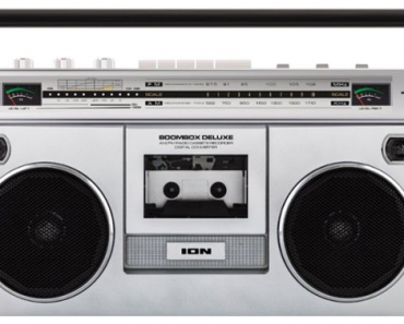 ION Audio Retro Boombox with AM/FM Radio – Just $69.99!