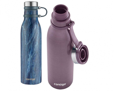 Save 60% or 75% on select Contigo thermal flasks or drinking bottles!