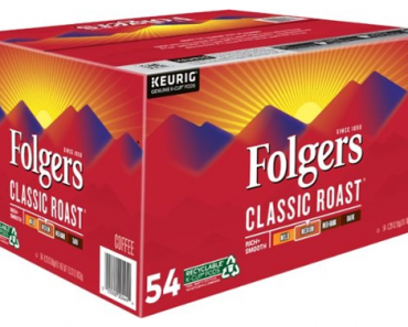 Folger’s Classic Roast Coffee Pods – 54-Pack – Just $19.99!