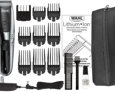 Wahl Trimmer with 9 Guide Combs – Just $29.99!
