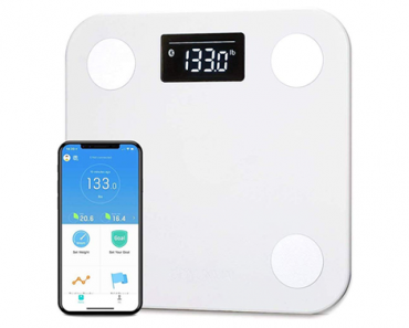 Smart Scale, Body Fat Scale with Free APP Body Composition BMI Monitor Analyzer – Just $28.99!