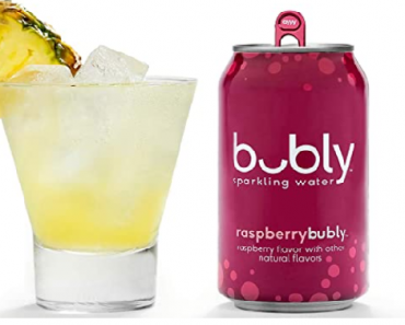 bubly Sparkling Water, Berry Peachy Variety Pack (Pack of 18) Only $4.72 Shipped!