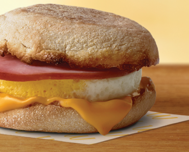 McDonald’s: FREE Egg McMuffin! Today, March 2nd From 6:00 AM -10:30 AM Local Time!