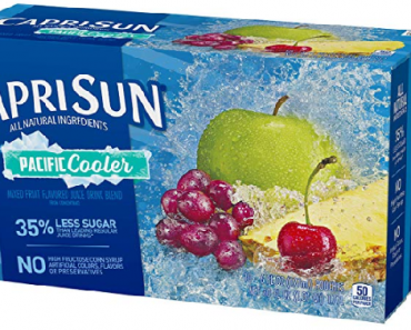 Capri Sun Pacific Cooler Mixed Fruit Flavored Juice Drink Blend, 10 ct – Pouches Only $2.27 Shipped!