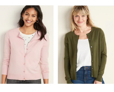 Old Navy: Women’s Cardigans Only $12 Each! (Reg. $30) Today Only!