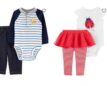 Carter’s: 2-Piece Clothing Sets Only $7.00 Shipped! Today Only!