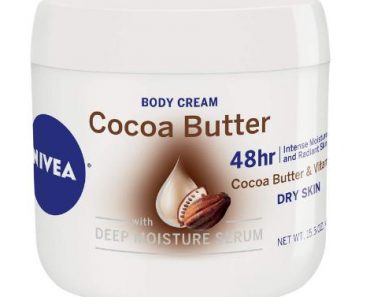 NIVEA Cocoa Butter Body Cream 15.5oz – Only $4.12!