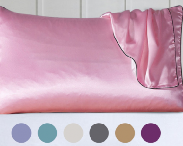 100% Silk Pillow Cover With Trim Only $14.99 Shipped! (Reg. $40)