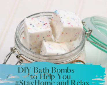 DIY Bath Bombs to Help You #StayHome and Relax