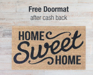 Get an Awesome Freebie! Get a FREE Doormat from Target and TopCashBack!