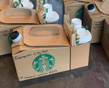 FREE Starbucks Coffee for Front-Line Responders!