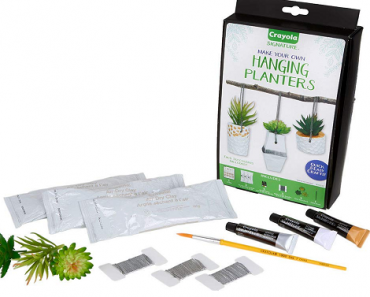 Crayola DIY Hanging Planter Kit Only $4.70! (Great Mother’s Day Gift)