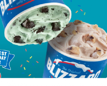 Dairy Queen: Buy 1 Blizzard, Get 1 for Only $0.80!