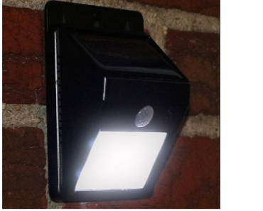 Solar Motion Sensor Light Only $8.99 Shipped! Great Reviews!