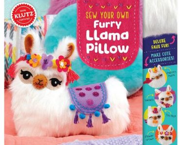 Klutz Sew Your Own Furry Llama Pillow Sewing & Craft Kit – Only $15.69!