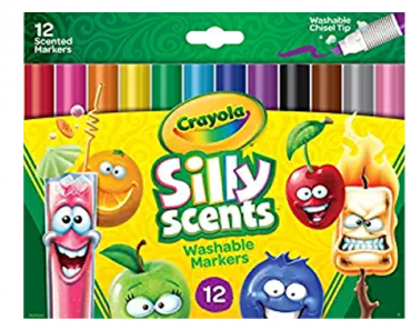 Crayola Silly Scents, Washable Scented Markers, 12 Ct – Just $7.97!