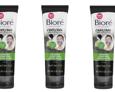 Biore Charcoal Whipped Purifying Detox Mask Only $4.71 Shipped!