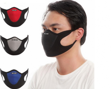 Dustproof Windproof Anti-bacterial Reusable Breathable Face Mask Only $13.99 Shipped!