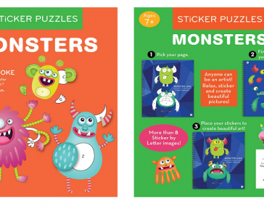 Sticker Puzzles: Monsters Only $5.76!