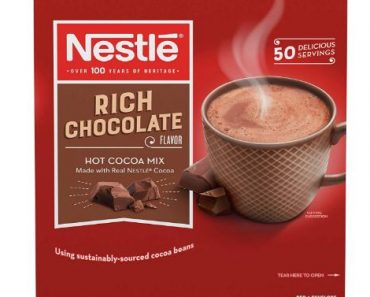 Nestle Hot Chocolate Packets, 50 Count – Only $5.62!