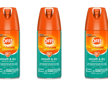 Off! FamilyCare Insect Repellent I (Smooth & Dry Tropical Splash) Only $1.41 SHIPPED! (Reg $4.99)