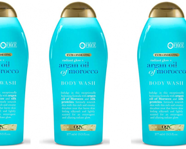 Ogx Beauty Radiant Glow Argan Oil Of Morocco Extra Hydrating Body Wash, 19.5 Oz Only $2.61 Shipped!