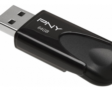 PNY Attaché 64GB USB 2.0 Flash Drive – Just $7.99!