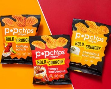 Popchips Ridges Potato Chips Variety Pack (Pack of 30) – Only $8.38!