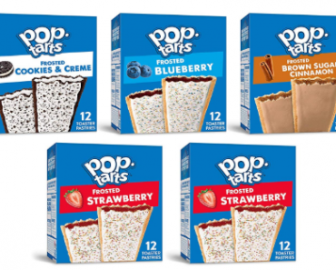 Pop-Tarts Four Flavor Variety Pack, 60 Count Just $13.72!