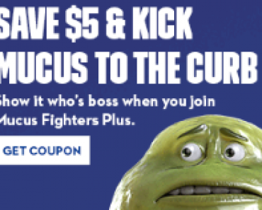Save $5 Off Any Mucinex Product!