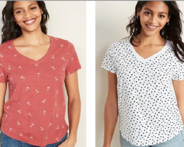 Old Navy: Take 50% off Spring Favorites for the Family! Women’s Tees Only $7! Today Only!