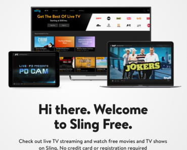 Sling TV: Watch FREE Live TV, Shows & Movies! (No Sign-Up Required)