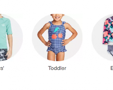 Target: Swimwear for the Family Buy 1, Get 1 50% off!