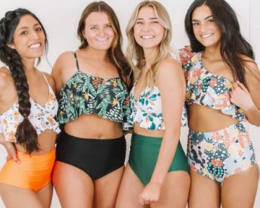Ruffle Two-Piece Swimsuits – Only $26.99!