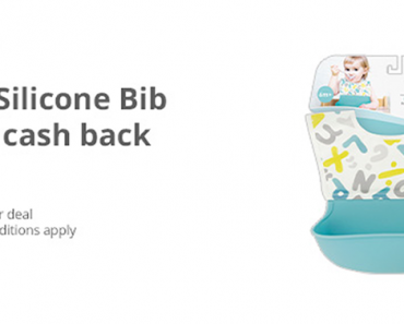 Get an Awesome Freebie! Get a FREE Silicone Bib from Walmart and TopCashBack!