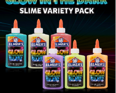 Elmer’s Glow in the Dark Glue Variety Pack 6-Count for Only $9.99! (Reg. $30)