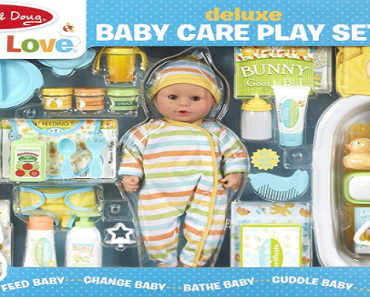Melissa & Doug Mine to Love Deluxe Baby Care Play Set Only $50.99 Shipped! (Reg. $100)