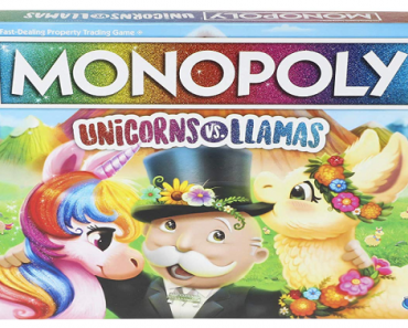 Monopoly: Unicorns and Llamas Special Edition Only $19.99!!
