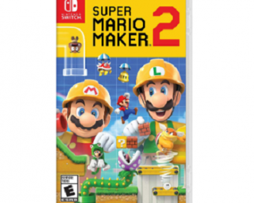 Super Mario Maker 2 for Nintendo Switch Just $39.99 Shipped! (Reg. $60)