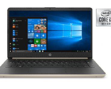 HP 14″ Laptop with 10th Generation Intel Core i3-1005G1 Processor Only $279 Shipped! (Reg. $469)