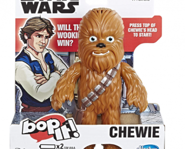 Hasbro Gaming Bop It! Electronic Game Star Wars Chewie Edition Only $11.24!