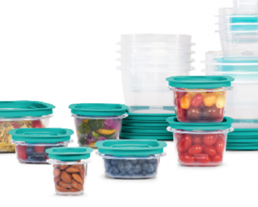 Rubbermaid Press & Lock Easy Find Lids Food Storage Containers 42 Piece Set Only $17.99! (Reg. $39.99)