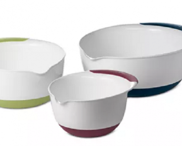 OXO Good Grips 3-Pc. Mixing Bowl Set Only $27.99! (Reg. $46.99)
