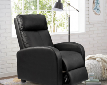 Walnew Home Theater PU Leather Recliner w/ Padded Seat for Only $99 Shipped! (Reg. $169)