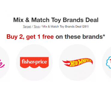 Save an extra $10 off $40 on Toys at Target!