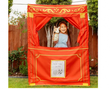 Antsy Pants Build and Play Cover – Puppet Theater Only $9.99! (Reg. $20) Fun At-Home Activity!