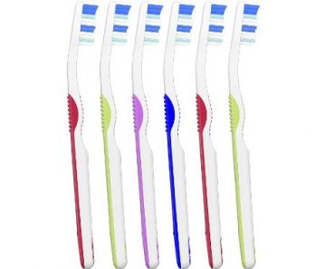 Oral-B Healthy Clean Toothbrushes, Medium Bristles, 6 Count – Only $4.97!