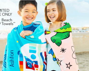 Personalized Disney Beach Towels Only $15! Personalized Disney Beach Towels Only $15!