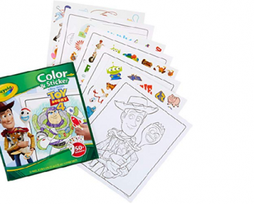 Crayola Toy Story 4 Coloring Pages & Stickers Only $3.74! (Reg. $10)